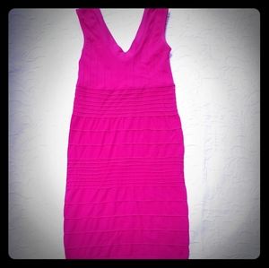 Ultra sexy hot pink mini dress